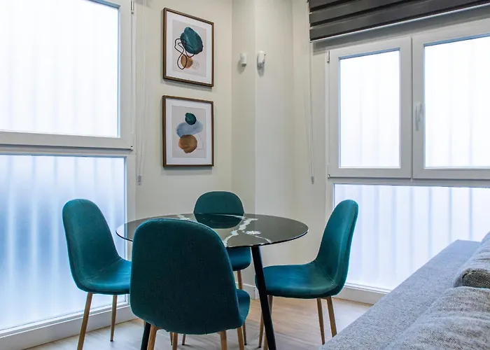 Madrid Confort Urbano 1 Dormitorio Ac Wifi Cocina